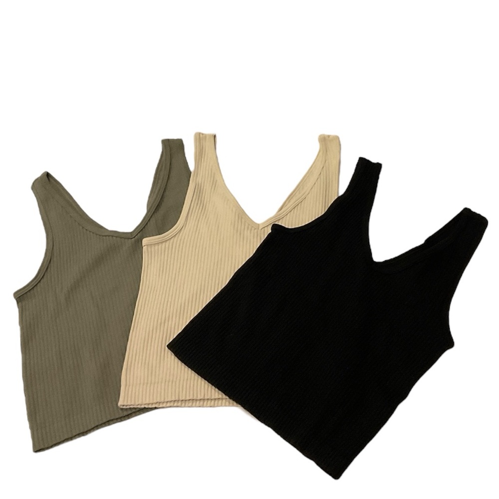 NWT Pink Rose tank top 3 set